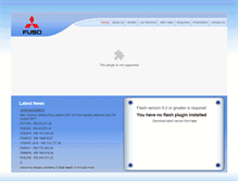 Tablet Screenshot of fuso.com.my